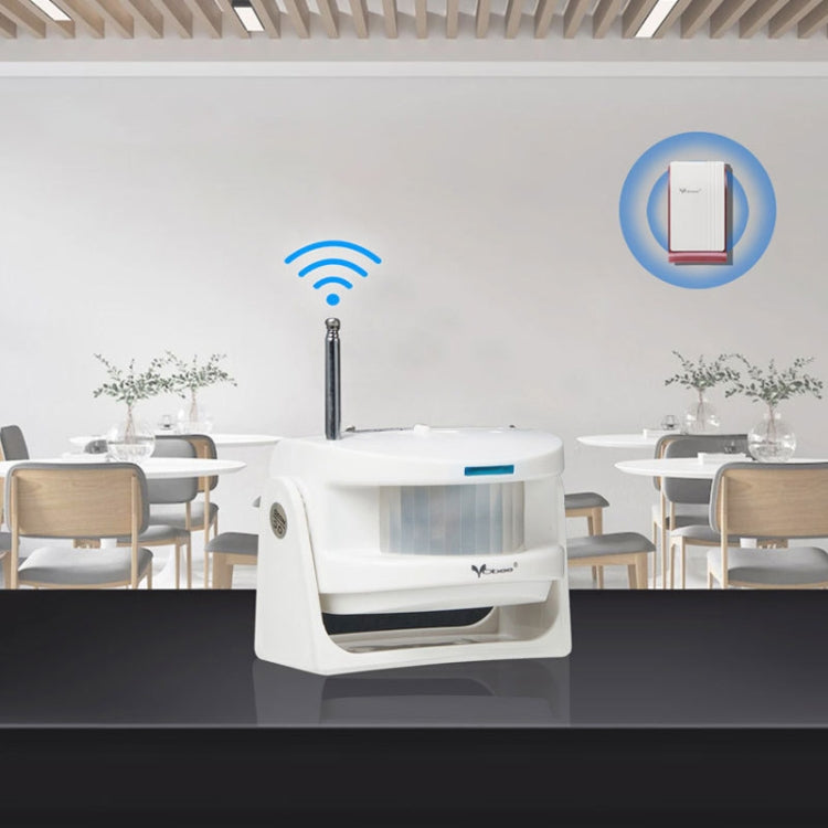 YD-03-K01 DC Human Induction Wireless Door Chime, EU Plug by buy2fix