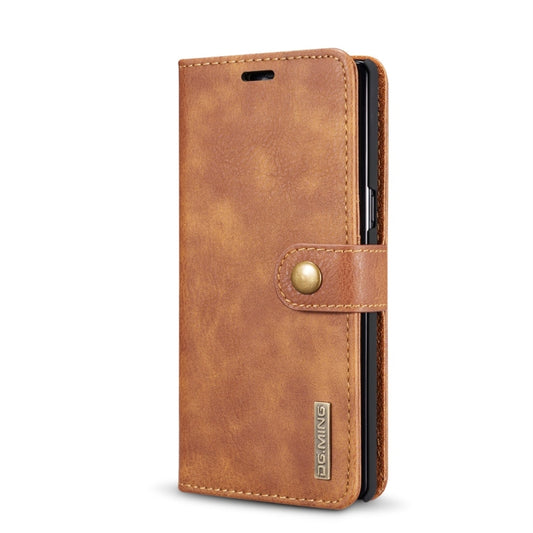 DG.MING for Galaxy Note 8 Crazy Horse Texture Horizontal Flip Detachable Magnetic Protective Case with Holder & Card Slots & Wallet (Brown) - Galaxy Phone Cases by DG.MING | Online Shopping UK | buy2fix
