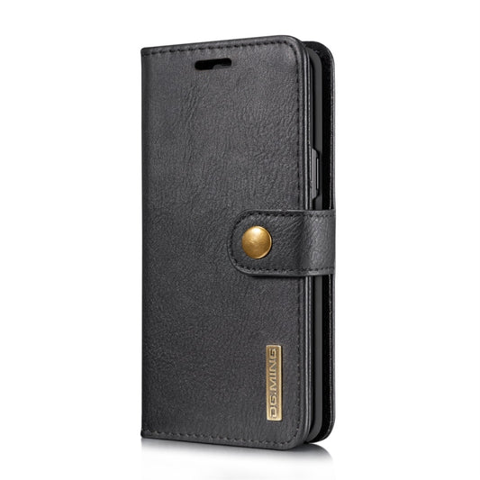 DG.MING for Galaxy S9 Crazy Horse Texture Horizontal Flip Detachable Magnetic Protective Case with Holder & Card Slots & Wallet(Black) - Galaxy Phone Cases by DG.MING | Online Shopping UK | buy2fix