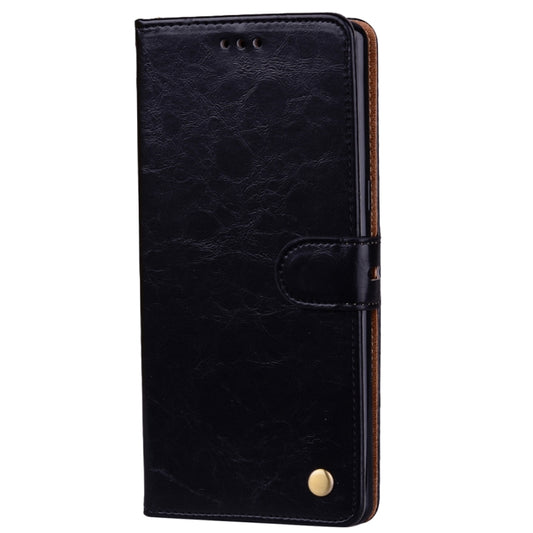 For Samsung Galaxy Note 8 Business Style Oil Wax Texture Horizontal Flip Leather Case with Holder & Card Slots & Wallet(Black) by buy2fix
