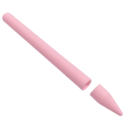 Stylus Pen Silica Gel Protective Case for Microsoft Surface Pro 5 / 6 (Pink) by buy2fix