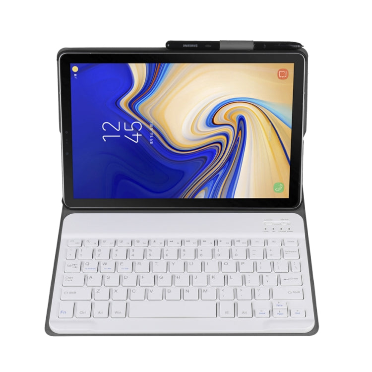 A720 Bluetooth 3.0 Ultra-thin Detachable Bluetooth Keyboard Leather Tablet Case + Leather Tablet Case for Samsung Galaxy Tab S5e T720, with Pen Slot & Holder(Rose Gold) by buy2fix