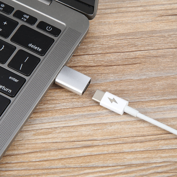 3 PCS USB-C / Type-C Female to USB 3.0 Male Aluminum Alloy Adapter, Support Charging & Transmission Data(Silver) - Type-C Adapter by buy2fix | Online Shopping UK | buy2fix
