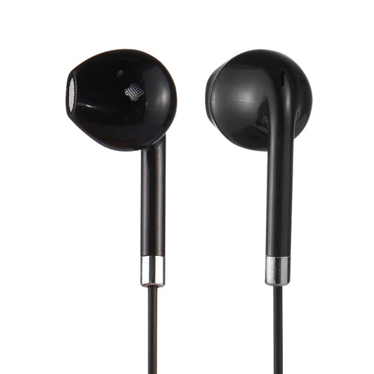 Black Wire Body 3.5mm In-Ear Earphone with Line Control & Mic for iPhone, Galaxy, Huawei, Xiaomi, LG, HTC and Other Smart Phones(Silver) by buy2fix