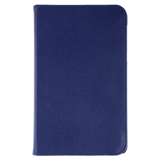 Litchi Texture Horizontal Flip 360 Degrees Rotation Leather Case for Galaxy Tab A 8 (2019) / P200 / P205, with Holder (Dark Blue) by buy2fix