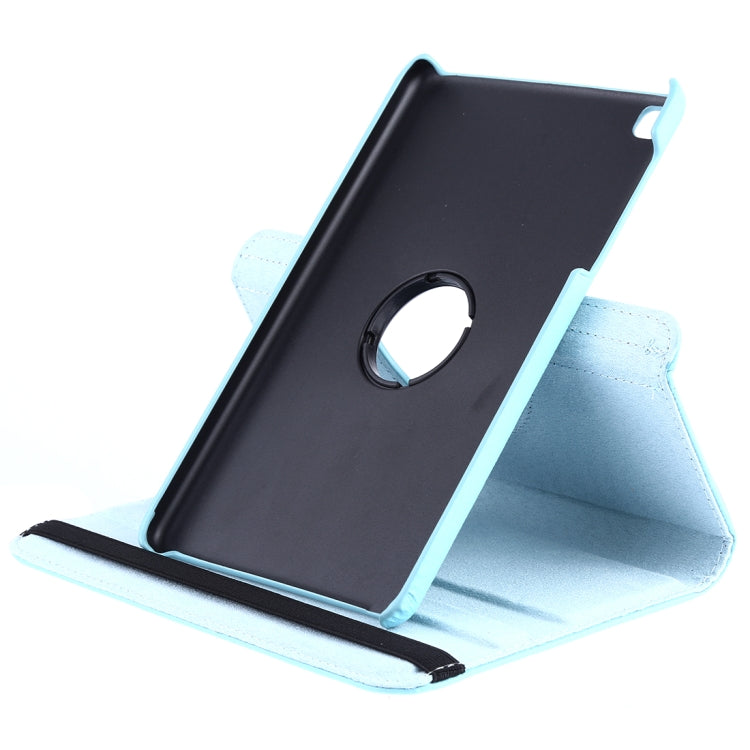 Litchi Texture Horizontal Flip 360 Degrees Rotation Leather Case for Galaxy Tab A 8 (2019) / P200 / P205, with Holder (Sky Blue) by buy2fix