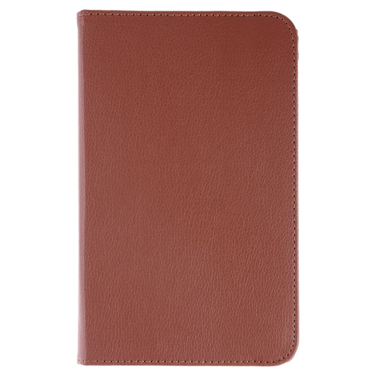 Litchi Texture Horizontal Flip 360 Degrees Rotation Leather Case for Galaxy Tab A 8 (2019) / P200 / P205, with Holder (Brown) by buy2fix