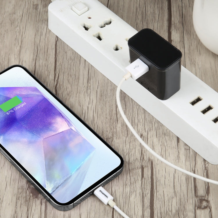 EP-TA20UWE Single USB Port Fast Charging Travel Adapter, UK Plug(Black) by buy2fix