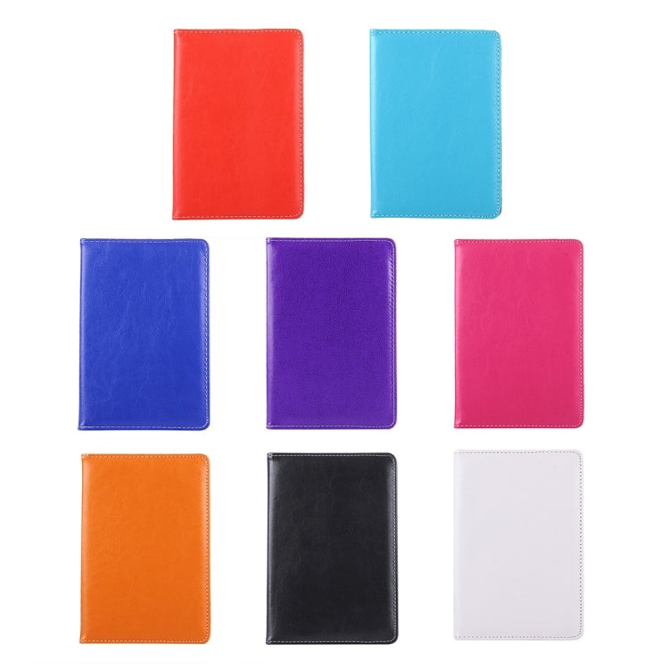 7 inch Tablets Leather Case Crazy Horse Texture 360 Degrees Rotation Protective Case Shell with Holder for Galaxy Tab A 7.0 (2016) / T280 & Tab 4 7.0 / T230 & Tab Q T2558, Colorfly G708, Asus ZenPad 7.0 Z370CG, Huawei MediaPad T1 7.0 / T1-701u(Black) by buy2fix