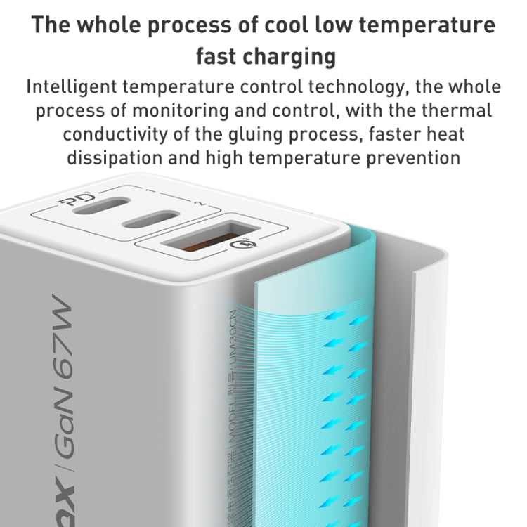 MOMAX UM30 PD 67W Fast Charger Power Adapter, UK Plug(Black) by MOMAX