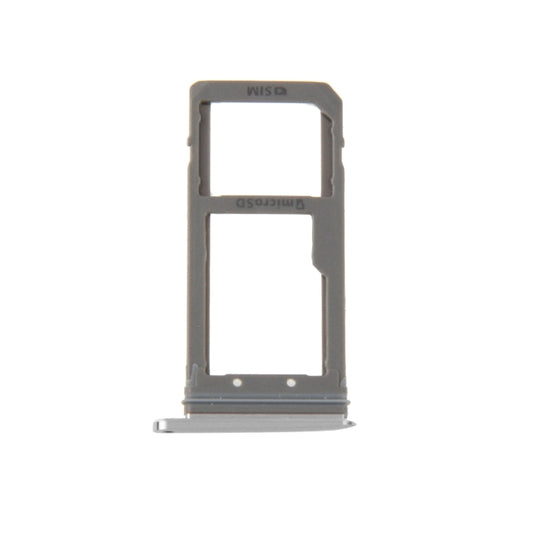 For Galaxy S7 Edge / G935 SIM Card Tray and Micro SD Card Tray (Silver) - Card Tray by buy2fix | Online Shopping UK | buy2fix