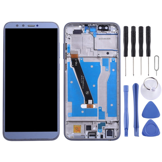 OEM LCD Screen for Huawei Honor 9 Lite Digitizer Full Assembly with Frame (Grey) by buy2fix