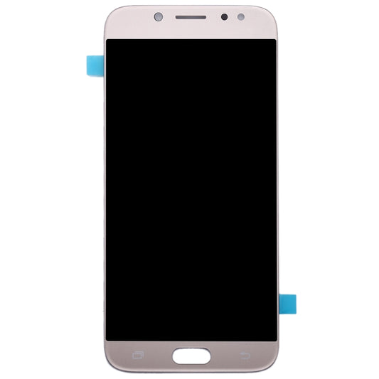 Oled LCD Screen for Galaxy J7 (2017) / J7 Pro, J730F/DS, J730FM/DS with Digitizer Full Assembly (Gold) - LCD Screen by buy2fix | Online Shopping UK | buy2fix
