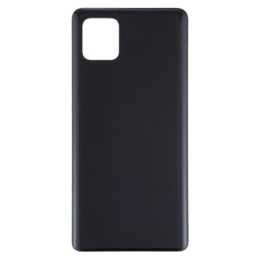 For Samsung Galaxy A91 Battery Back Cover (Black) - Back Cover by buy2fix | Online Shopping UK | buy2fix