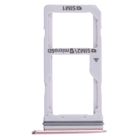For Galaxy S7 Edge 2 SIM Card Tray / Micro SD Card Tray (Pink) - Card Tray by buy2fix | Online Shopping UK | buy2fix