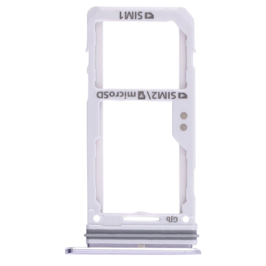 For Galaxy S8 / S8+ 2 SIM Card Tray / Micro SD Card Tray (Grey) - Card Tray by buy2fix | Online Shopping UK | buy2fix