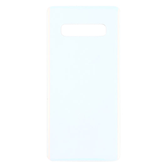 For Galaxy S10+ Battery Back Cover (White) - Back Cover by buy2fix | Online Shopping UK | buy2fix