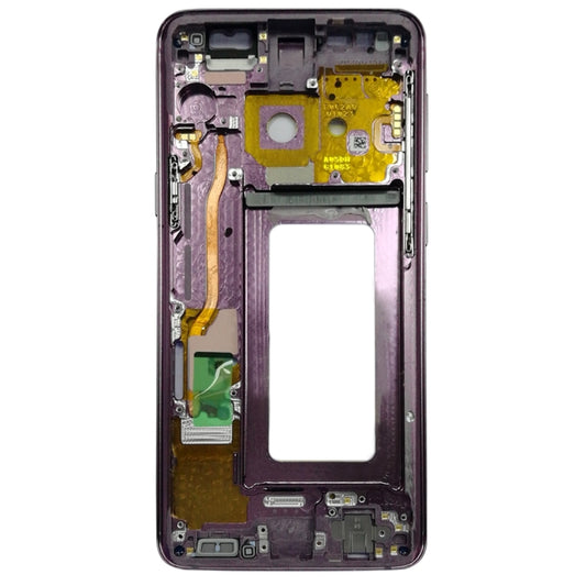 For Galaxy S9 G960F, G960F/DS, G960U, G960W, G9600 Middle Frame Bezel (Purple) - Frame Bezel Plate by buy2fix | Online Shopping UK | buy2fix