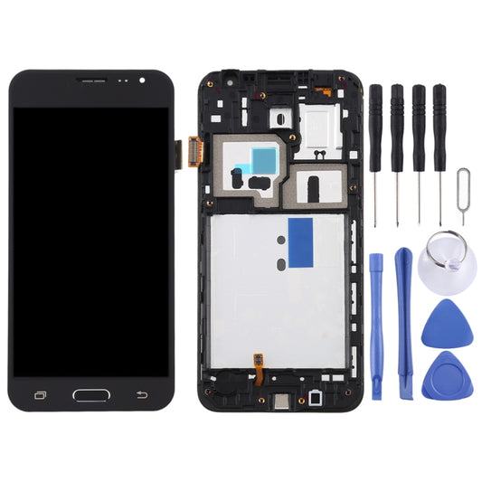 TFT LCD Screen for Galaxy J3 (2016) / J320F Digitizer Full Assembly with Frame (Black) - LCD Screen by buy2fix | Online Shopping UK | buy2fix