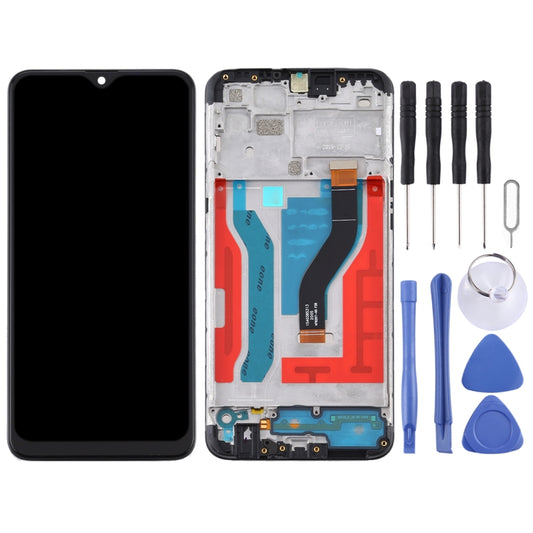 OEM LCD Screen for Samsung Galaxy A10s Digitizer Full Assembly with Frame (Black) - LCD Screen by buy2fix | Online Shopping UK | buy2fix