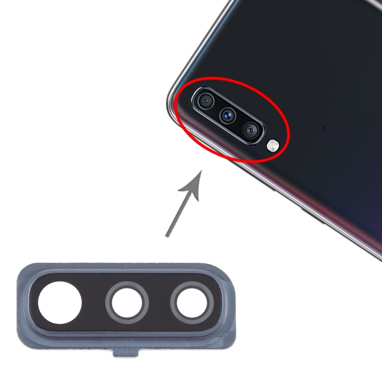 For Samsung Galaxy A70 10pcs Camera Lens Cover (Black) - Camera Series by buy2fix | Online Shopping UK | buy2fix