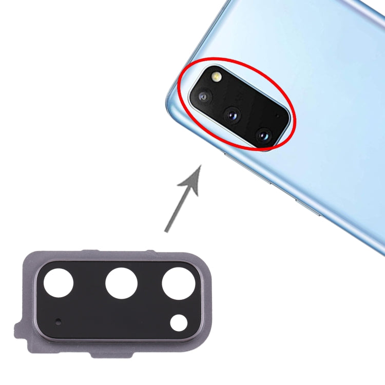 For Samsung Galaxy S20 10pcs Camera Lens Cover (Black) - Camera Series by buy2fix | Online Shopping UK | buy2fix