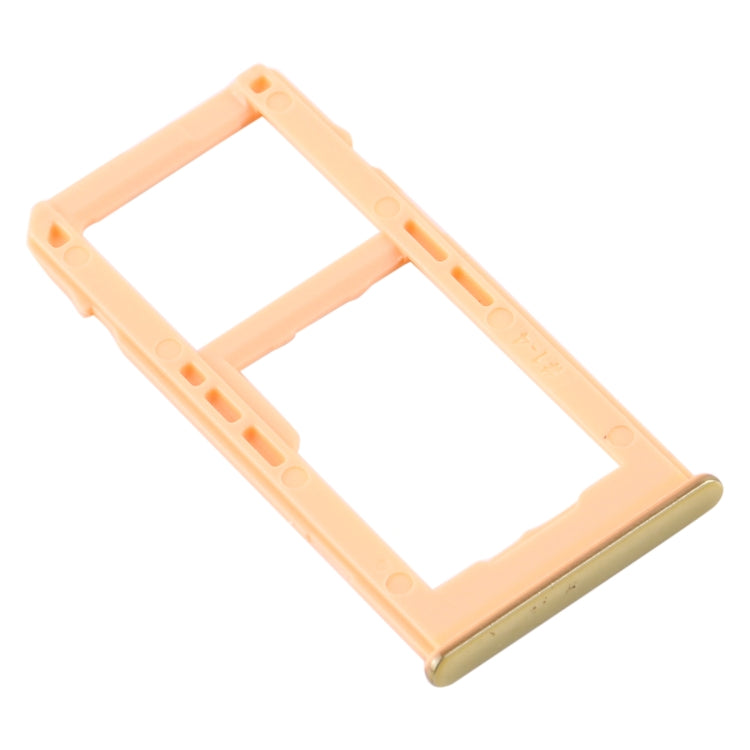 For Samsung Galaxy M40 SM-M405 SIM Card Tray + SIM Card Tray / Micro SD Card Tray (Orange) - Card Tray by buy2fix | Online Shopping UK | buy2fix