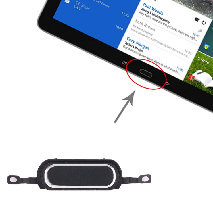 Home Key for Samsung Galaxy Note Pro 12.2 SM-P900/P901/P905(Black) - Home key & Side Key by buy2fix | Online Shopping UK | buy2fix