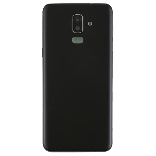 For Galaxy J8 (2018), J810F/DS, J810Y/DS, J810G/DS Back Cover with Side Keys & Camera Lens (Black) - Back Cover by buy2fix | Online Shopping UK | buy2fix