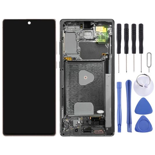 Original LCD Screen for Samsung Galaxy Note20 4G SM-N980 Digitizer Full Assembly With Frame (Gold) - LCD Screen by buy2fix | Online Shopping UK | buy2fix