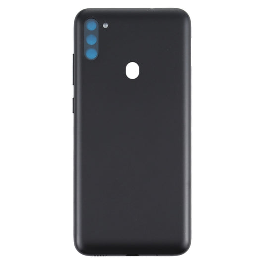 For Samsung Galaxy M11 SM-M115F Battery Back Cover (Black) - Back Cover by buy2fix | Online Shopping UK | buy2fix