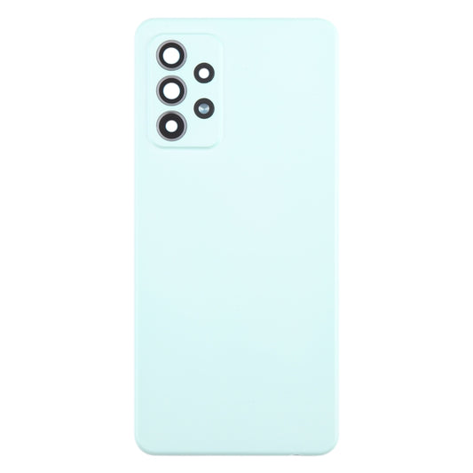 For Samsung Galaxy A52 5G / A52 4G Battery Back Cover with Camera Lens Cover(Green) - Back Cover by buy2fix | Online Shopping UK | buy2fix