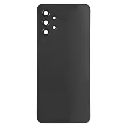 For Samsung Galaxy A32 5G Battery Back Cover with Camera Lens Cover(Black) - Back Cover by buy2fix | Online Shopping UK | buy2fix