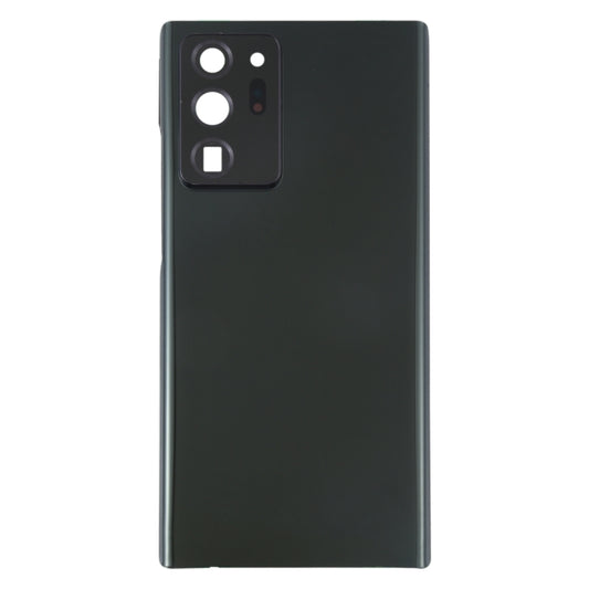 For Samsung Galaxy Note20 Ultra Battery Back Cover with Camera Lens Cover (Black) - Back Cover by buy2fix | Online Shopping UK | buy2fix