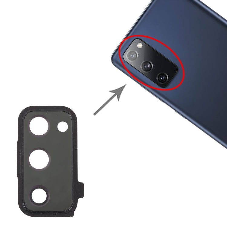 For Samsung Galaxy S20 FE Camera Lens Cover (Black) - Camera Series by buy2fix | Online Shopping UK | buy2fix