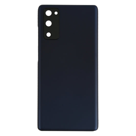 For Samsung Galaxy S20 FE Battery Back Cover with Camera Lens Cover (Black) - Back Cover by buy2fix | Online Shopping UK | buy2fix