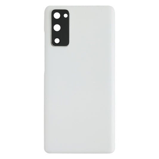 For Samsung Galaxy S20 FE Battery Back Cover with Camera Lens Cover (Silver) - Back Cover by buy2fix | Online Shopping UK | buy2fix