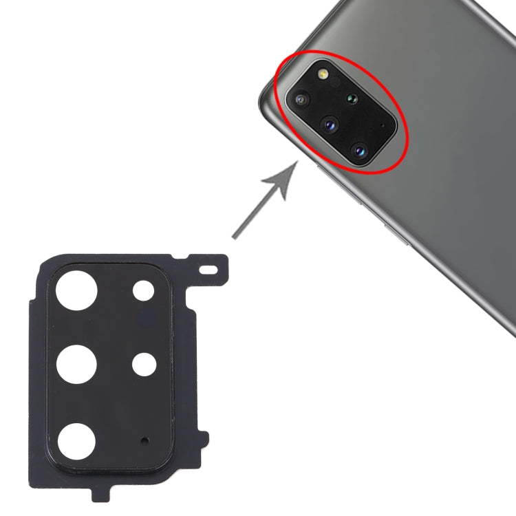 For Samsung Galaxy S20+ Camera Lens Cover (Black) - Camera Series by buy2fix | Online Shopping UK | buy2fix
