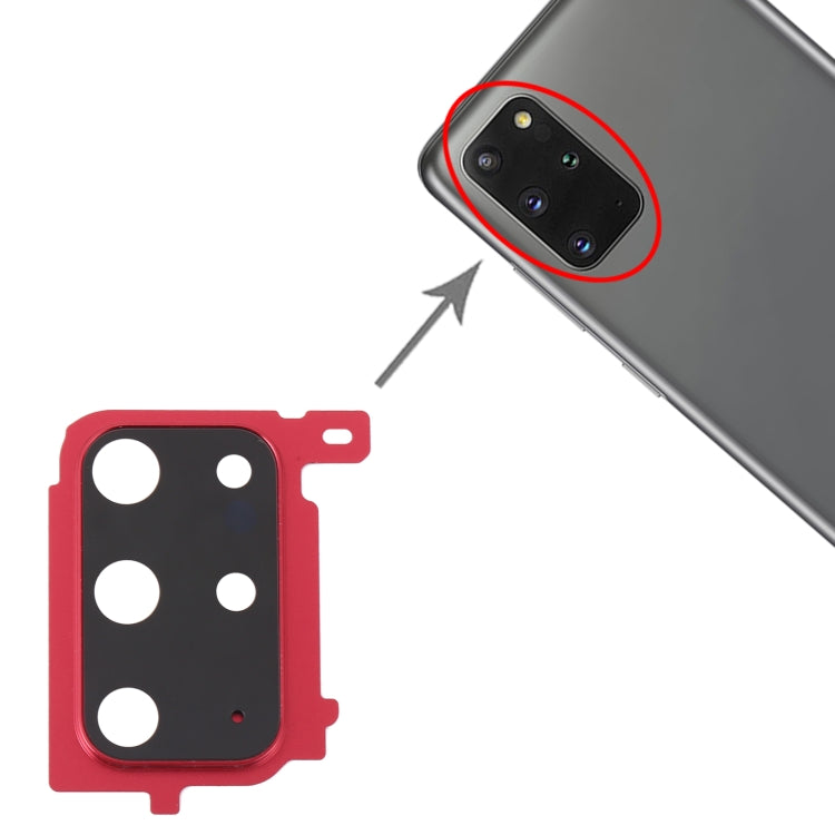 For Samsung Galaxy S20+ Camera Lens Cover (Red) - Camera Series by buy2fix | Online Shopping UK | buy2fix