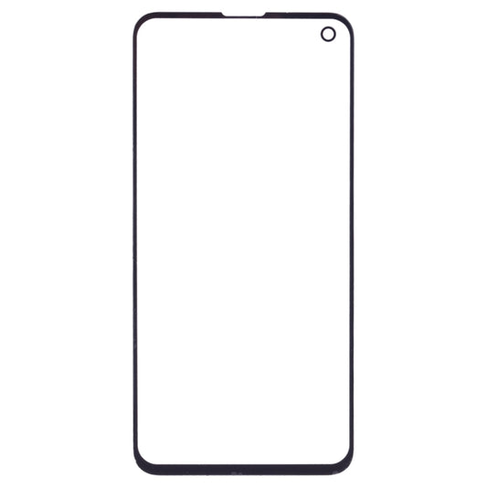For Samsung Galaxy S10e SM-G970F/DS, SM-G970U, SM-G970W 10pcs Front Screen Outer Glass Lens (Black) - Outer Glass Lens by buy2fix | Online Shopping UK | buy2fix