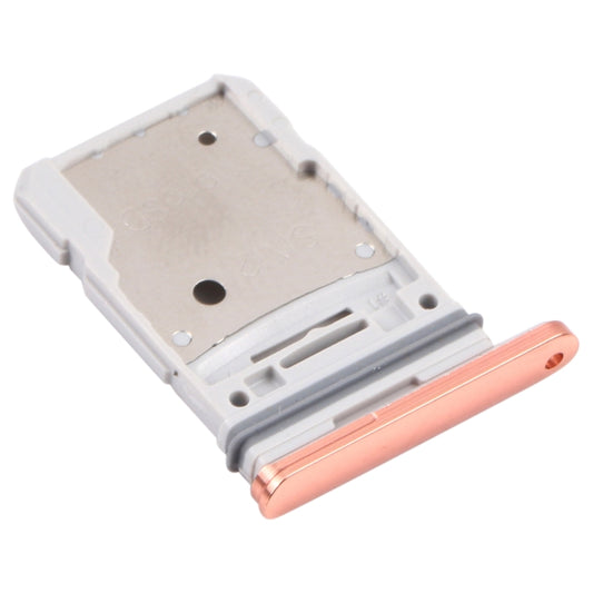 For Samsung Galaxy S20 FE 5G SM-G781B SIM Card Tray + Micro SD Card Tray (Orange) - Card Tray by buy2fix | Online Shopping UK | buy2fix