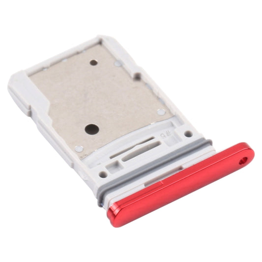 For Samsung Galaxy S20 FE 5G SM-G781B SIM Card Tray + Micro SD Card Tray (Red) - Card Tray by buy2fix | Online Shopping UK | buy2fix
