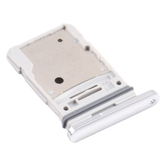 For Samsung Galaxy S20 FE 5G SM-G781B SIM Card Tray + Micro SD Card Tray (Silver) - Card Tray by buy2fix | Online Shopping UK | buy2fix