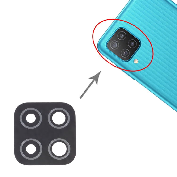For Samsung Galaxy M12 SM-M127 10pcs Back Camera Lens - Camera Series by buy2fix | Online Shopping UK | buy2fix
