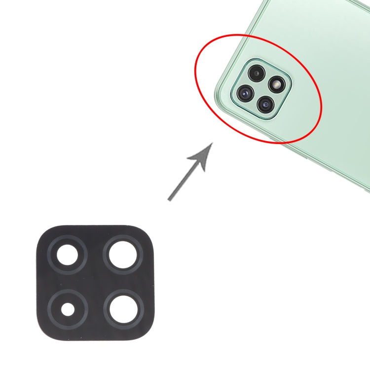 For Samsung Galaxy A22 5G SM-A226 10pcs Back Camera Lens - Camera Series by buy2fix | Online Shopping UK | buy2fix