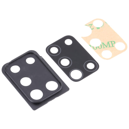 For Samsung Galaxy A21s SM-A217 10pcs Camera Lens Cover (Black) - Camera Series by buy2fix | Online Shopping UK | buy2fix