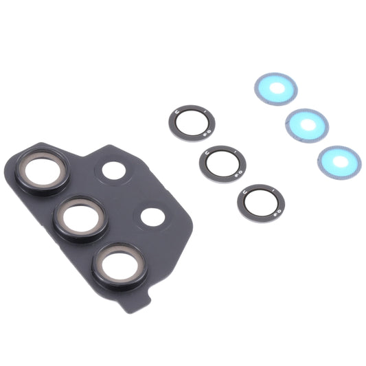 For Samsung Galaxy A32 5G SM-A326 10pcs Camera Lens Cover (Black) - Camera Series by buy2fix | Online Shopping UK | buy2fix