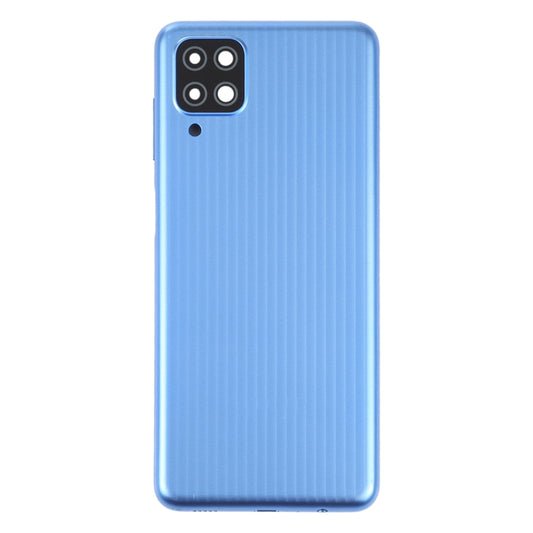 For Samsung Galaxy M12 SM-M127 Battery Back Cover (Blue) - Back Cover by buy2fix | Online Shopping UK | buy2fix