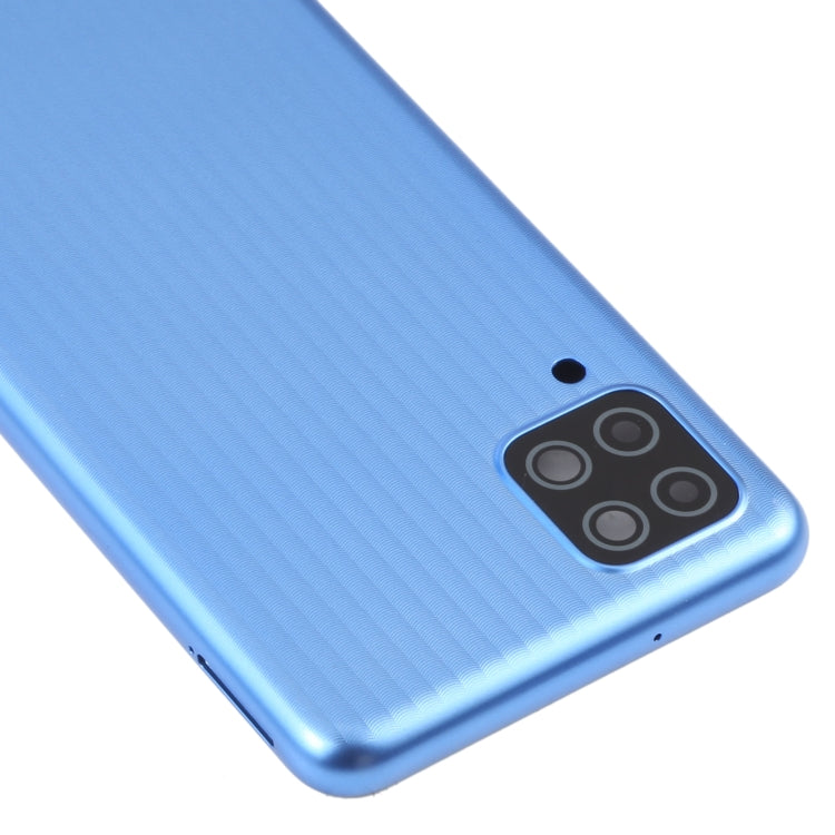 For Samsung Galaxy M12 SM-M127 Battery Back Cover (Blue) - Back Cover by buy2fix | Online Shopping UK | buy2fix