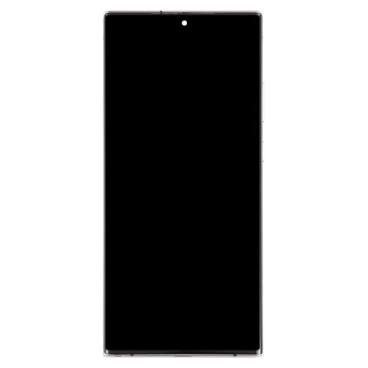 For Samsung Galaxy Note20 Ultra 4G Original Super AMOLED LCD Screen Digitizer Full Assembly With Frame (Silver) - LCD Screen by buy2fix | Online Shopping UK | buy2fix